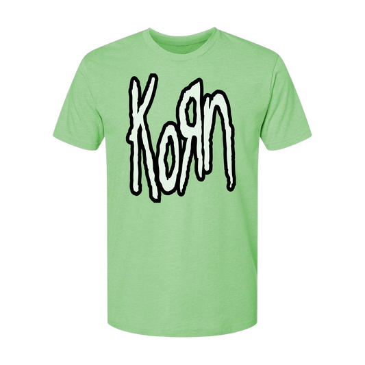 KoRn Logo Green T-Shirt