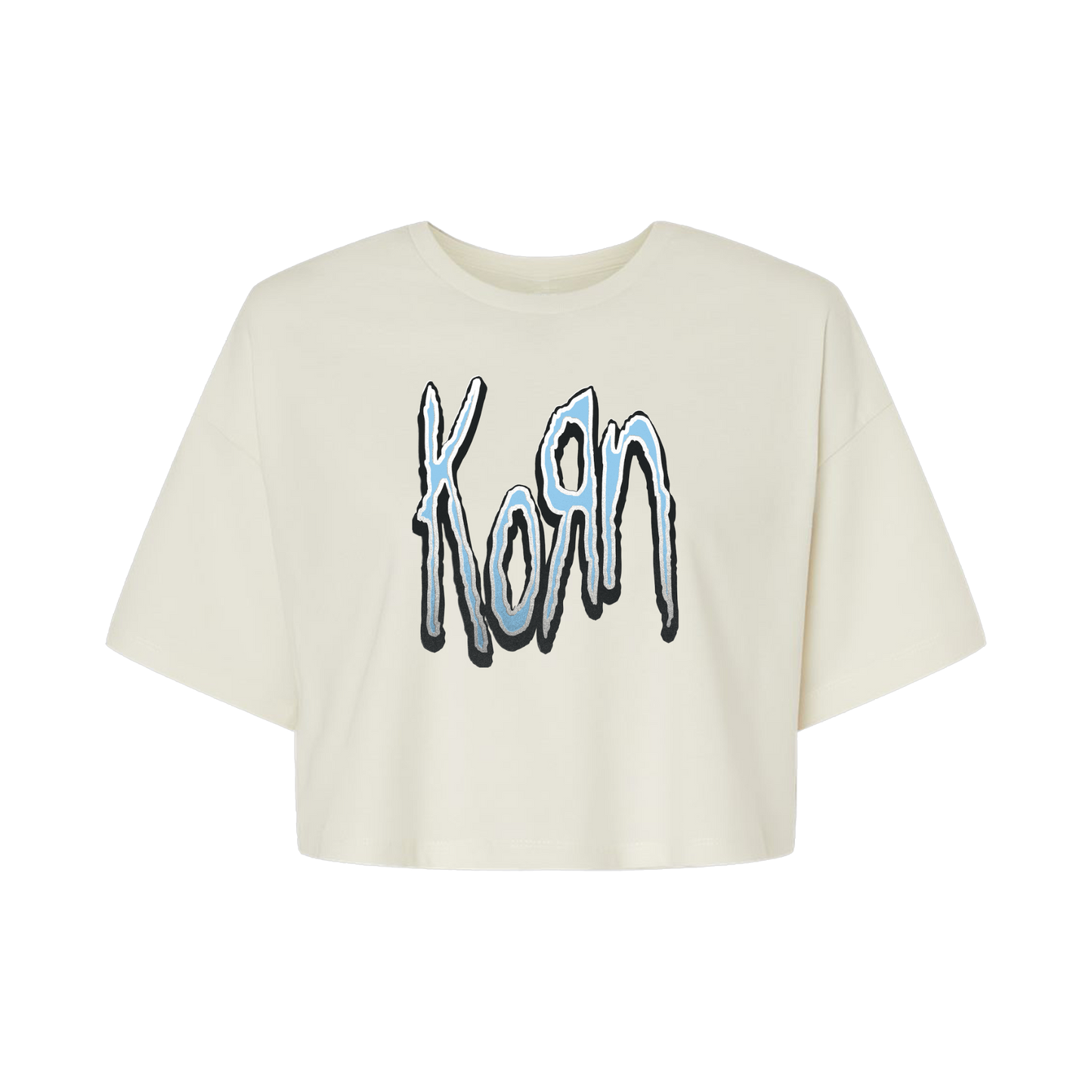 KoRn Logo Ladies Crop T-Shirt