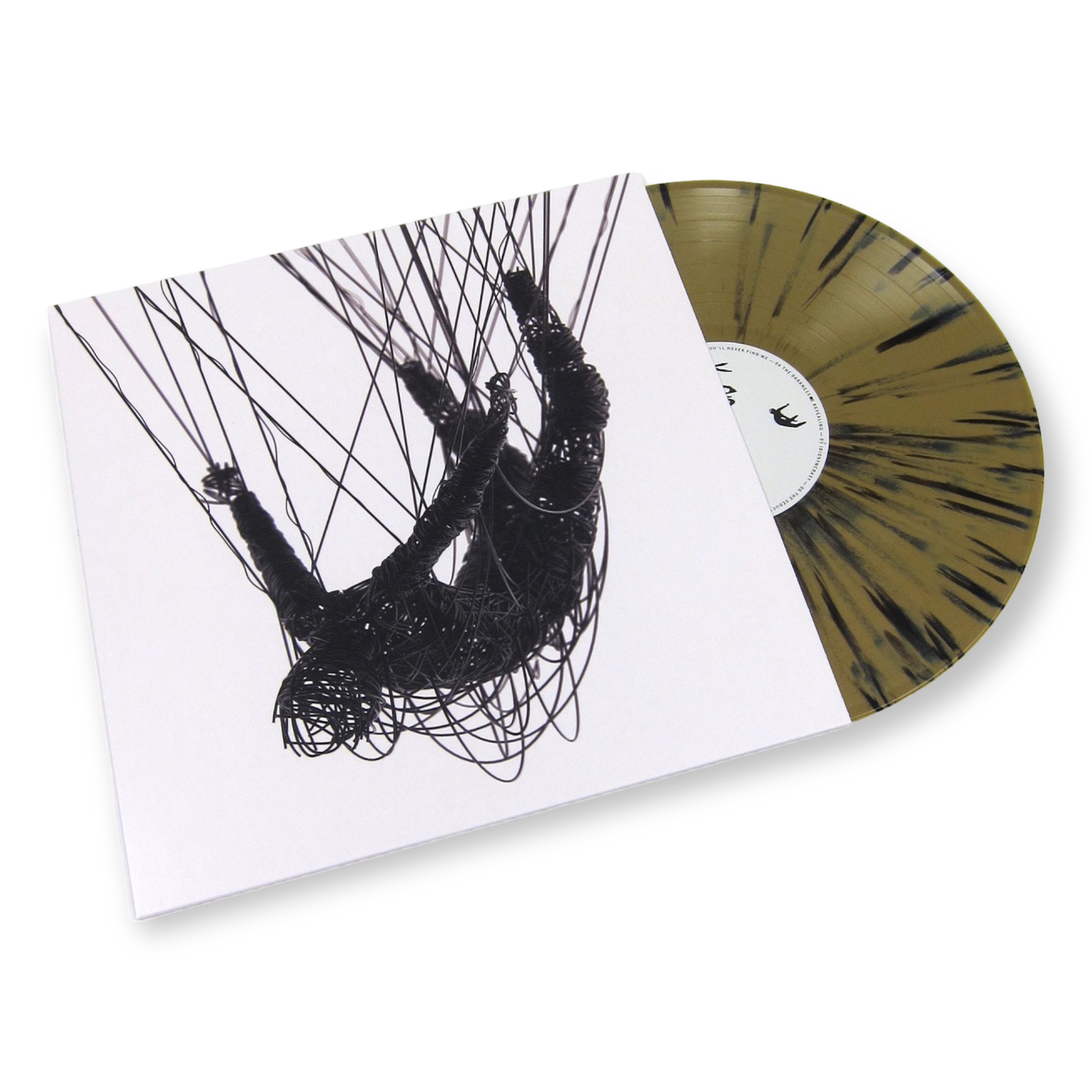 The Nothing LP (Gold & Black Splatter)
